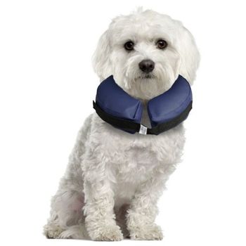 Karlie Collar Inflable Para Perros Color Azul M