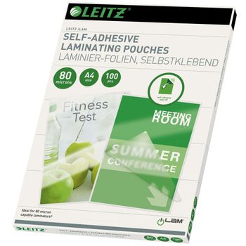 Leitz Bolsas Autoadhesivas Para Plastificar A4 100 Unidades Leitz