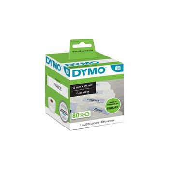 Rollo De Etiquetas Dymo 99017 50 X 12 Mm Labelwriter™ Blanco (6 Unidades)