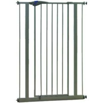 Barrera y puerta de seguridad para perros grandes, 107 cm - Savic