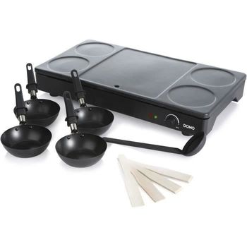 macchina per raclette 8/10 persone 1500w + grill + crepe maker - kcwood.8.super  - kitchen