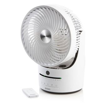 Ventilador De Sobremesa Con Mando Blanco 45 W Domo