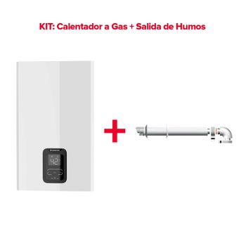 Calentador A Gas Estanco Instantaneo, Ariston, Next Evo X 16 Litros Con Kit De Humos, Gas Natural, Clase Energetica A