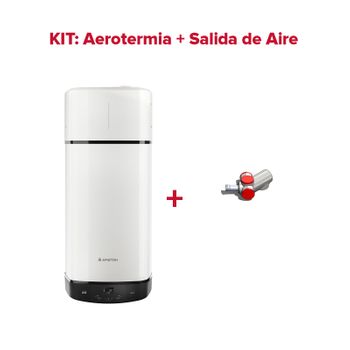 Aerotermia, Ariston, Nuos Plus S2 Wifi 150l + Salida De Aire, Clase Energetica A+