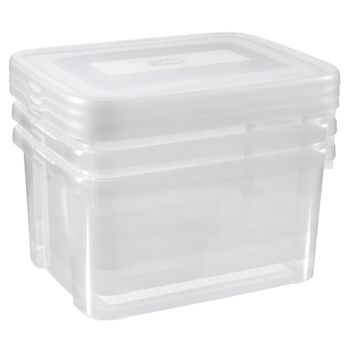 Caja Almacenamiento - 5l - Caja Almacenaje - Caja Almacenamiento Con Tapa - Caja  Almacenamiento Ropa - Nakloe con Ofertas en Carrefour