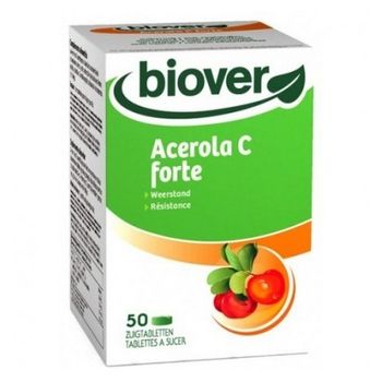 Biover Acerola C Forte 50 Comprimidos Masticables