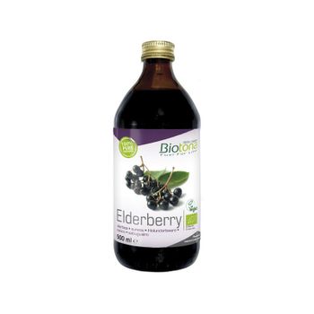 Jugo Concentrado De Sauco (eldelberry) Bio 500ml Biotona