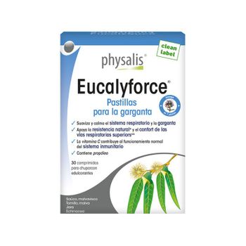 Eucalyforce 30 Pastillas Para La Garganta Physalis