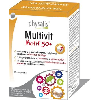 Physalis Multivit Actif 50 30 Comprimidos