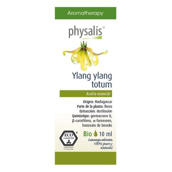 Aceite Esencial De Ylang Ylang Bio 10ml Physalis