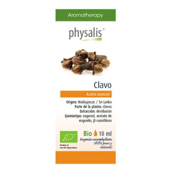 Aceite Esencial De Clavo Bio 10 Ml Physalis