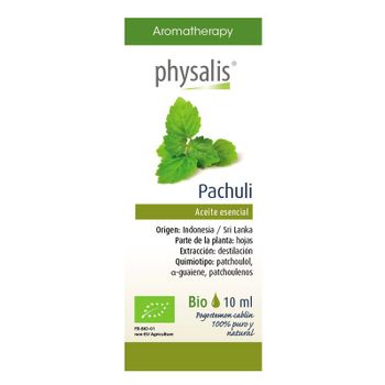 Aceite Esencial De Pachuli Bio 10 Ml Physalis