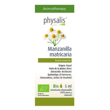 Aceite Esencial De Manzanilla Matricaria Bio 5 Ml Physalis