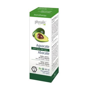 Aceite Vegetal De Aguacate Bio 100ml Physalis