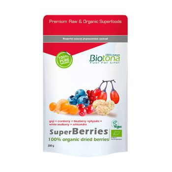 Superberries/frutas Del Bosque Superfoods Bio 250g Biotona