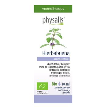 Aceite Esencial De Hierbabuena Bio 10 Ml Physalis