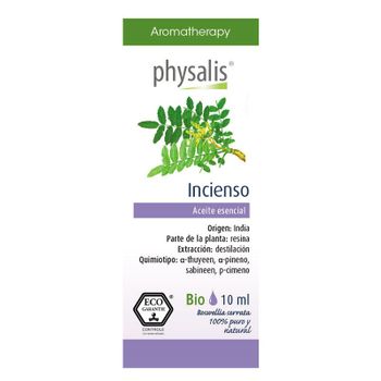 Aceite Esencial De Incienso Bio 10 Ml Physalis