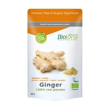 Ginger/jengibre En Polvo Superfood Bio 200g Biotona