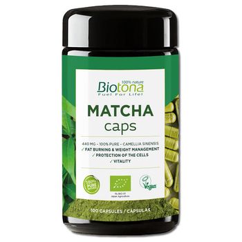 Biotona Matcha Ecológica 100 Cápsulas