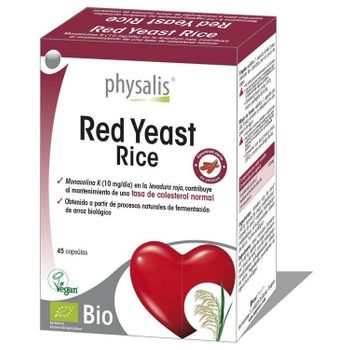 Physalis Red Yeast Rice 60 Unidades