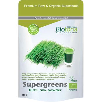 Supergreens En Polvo Bio Biotona 150 G