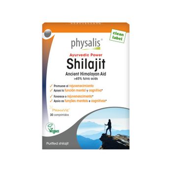 Shilajit Vegan 30 Comprimidos Physalis