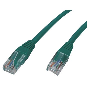 Valueline Cable De Red Utp Cat5e, 2 Metros De Largo, Color Verde, 5 Mm De Diámetro