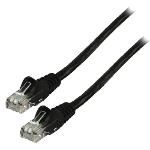 Cable De Red Utp Cat 5e De 0.50m Negro