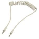 Cable De Audio Est�reo De 3.5mm En Espiral De 1.00 M