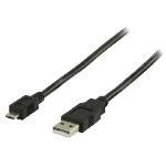 Cable Usb 2.0  Usb A Macho - Micro-usb A Macho  De 1 M