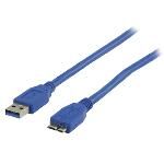 Cable Usb 3.0 Usb A Macho - Micro-usb B Macho De 1.00 M