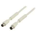 Cable De Antena Coaxial De 120 Db Coaxial Macho - Coaxial Hembra De 10.0 M En Color B...