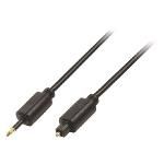 Cable De Audio Digital Toslink Macho - �ptico De 3.5 Mm Macho De 1.00 M En Color Negr...