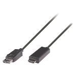 Cable Displayport - Hdmi De Displayport Macho - Conector Hdmi De 2 00 M En Color Negr...