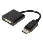 Displayport Cable Displayport Male - Dvi-d 24+1-pin Female 0.20 M Black