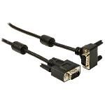 Cable Vga Macho - Vga Macho En �ngulo De 90� De 10 00 M En Color Negro