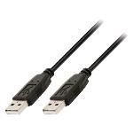 Cable Usb 2.0 De A Macho A A Macho De 3 00 M En Negro