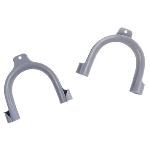 Hook Holder Outlet Hose Grey