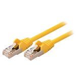 Sf/utp Cat5e Cable De Red Macho A Macho De 3.00 M Amarillo