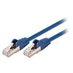 Sf/utp Cat5e Cable De Red Macho A Macho De 0.25 M Azul