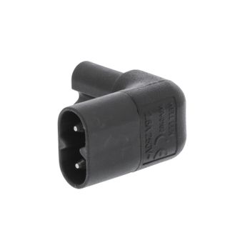 Valueline Conector De Alimentación Macho De Policloruro De Vinilo (pvc) Negro Ne550654673