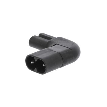 Valueline Conector De Alimentación Macho De Policloruro De Vinilo (pvc) Negro Ne550654674