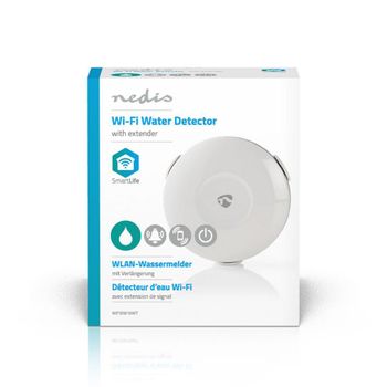 Detector Agua Nedis Wifidw10wt Wifi