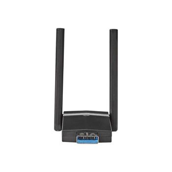 Nedis Ac1200 Dual Band Network Dongle Adaptador De Red Usb 3.0 802.11ac Negro