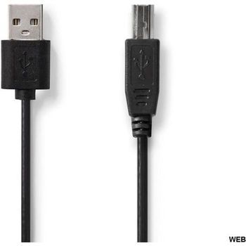 Cable Usb 2.0 A Macho / B Macho De 2 M