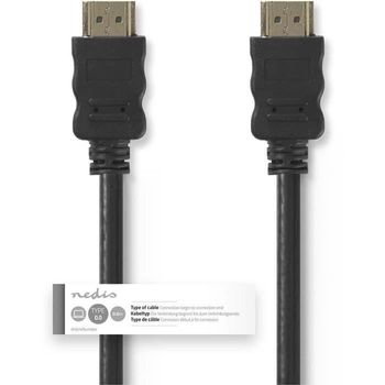 Cable Hdmi Con Ethernet - 10 M - Negro Nedis