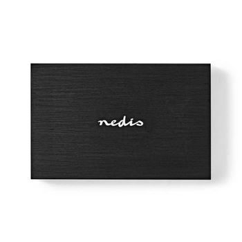 Caja De Disco Duro 2.5 Usb 3.1 6 Gbit / S Negro Nedis