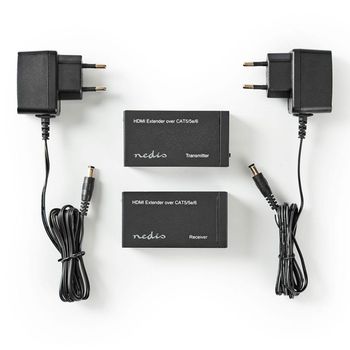 Extensor Hdmi Nedis 50 Metros Negro (vrep3450at)