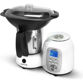 Kalorik Tkg Ha 1020 - Robot De Cocina Inteligente - 1500w - Bol De Acero Inoxidable 2l - 10 Velocidades - Temporizador - Blanco