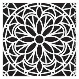 Stencil Mandala 30x30cm Artemio